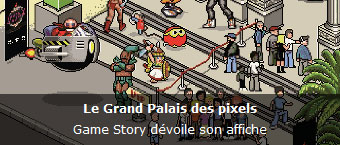 Game Story devoile son affiche : Le Grand Palais des pixels