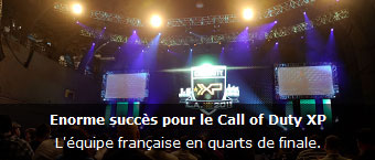 Enorme succes pour le Call of Duty XP