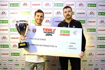 Bruce Grannec champion de France FIFA 14