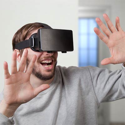 Masque de réalité virtuelle universel pour smartphone (image 1)