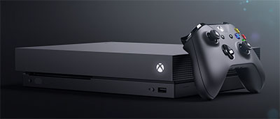 Microsoft devoile Xbox One X