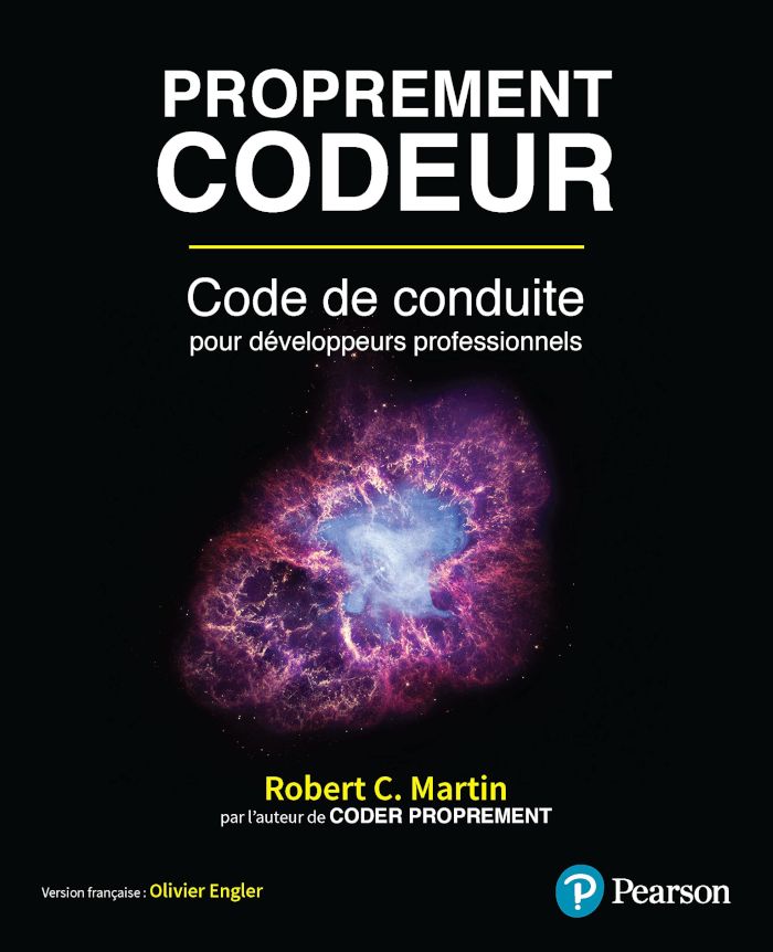 Proprement codeur : Code de conduite pour développeurs professionnels (couverture)
