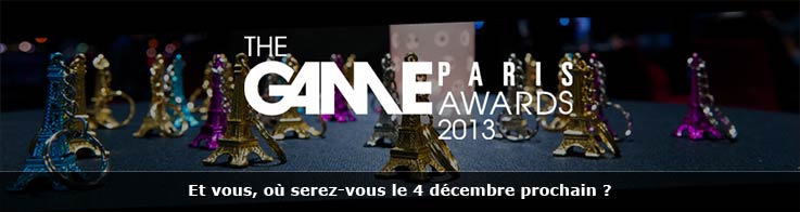 The Game Paris Awards 2013