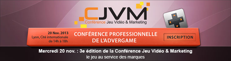 CJVM - Conférence Jeu Vidéo & Marketing