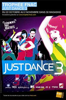 Trophée Fnac Just Dance 3 sur Wii