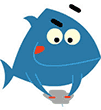 logo Happy Blue Fish Studio