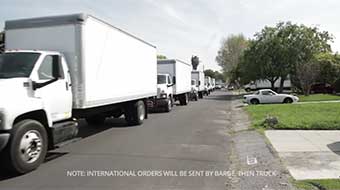 Une flotte de 175 camions YouTube chez vous