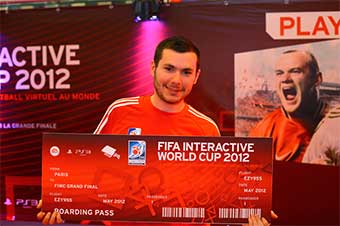 Bruce Grannec vainqueur France de FIFA Interactive World Cup