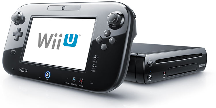 Nintendo Wii U noire
