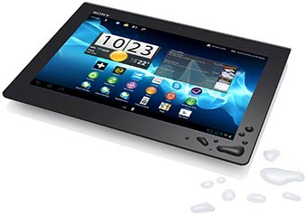 Tablette Sony Xperia - Étanche aux projections d'eau