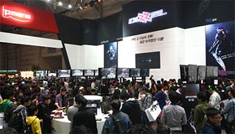 Salon jeux vidéo G-Star en Corée du Sud