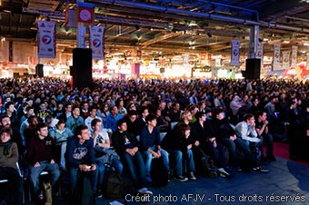 La foule à l'ESWC,ESWC à la Paris Games Week