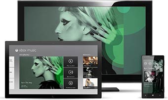 Microsoft lance Xbox Music : nouveau service musical multi-écran 