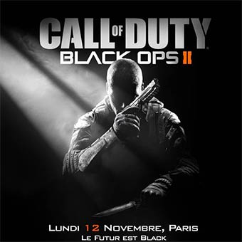 Soirée de lancement de Call of Duty Black Ops II