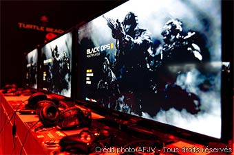 Espace joueurs Call of Duty Black Ops II (Paris Games Week 2012)