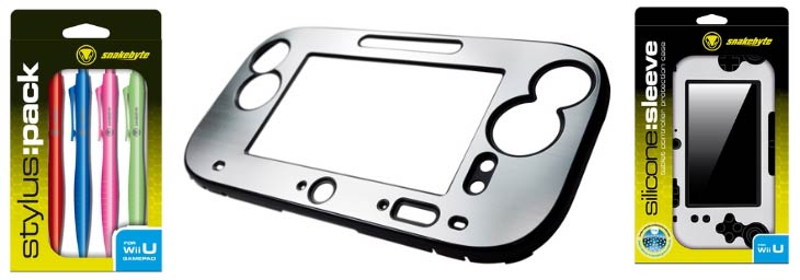 Des accessoires de customisation pour Wii U chez Snakebyte