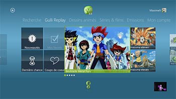 Gulli Replay sur Xbox 360