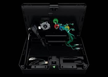 Stick Arcade Razer Atrox pour Xbox 360 (ouvert)