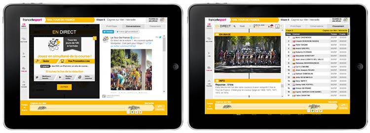 Tour de France : Visiware gamifie la Grande Boucle