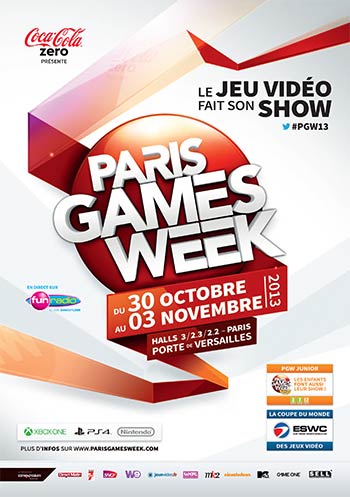 Affiche Paris Games Week