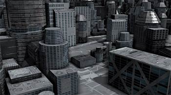 Procedural City, installation interactive du studio Procedural