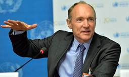 Tim Berners-Lee (Crédit photo Martial Trezzini/EPA)