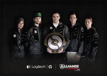 Logitech G est devenu le sponsor principal claviers/souris de la team Alliance