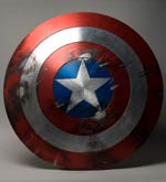 L'art des Super Héros Marvel (Bouclier de Captain America)