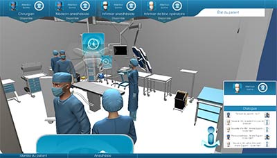 3D Virtual Operating Room