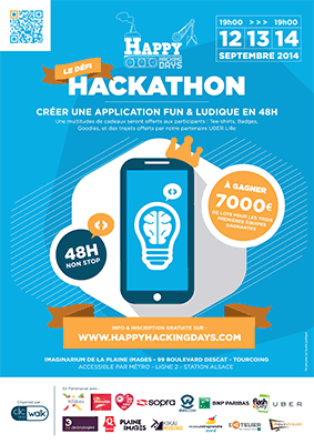 " Les Happy Hacking Days " : 1er Happy Hackathon en Europe