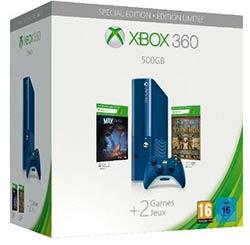 Pack Xbox 360 Call of Duty bleu arctique