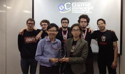 L'argent et le bronze pour des étudiants de Supinfogame Rubika à l'international Game Concept Challenge à Singapour