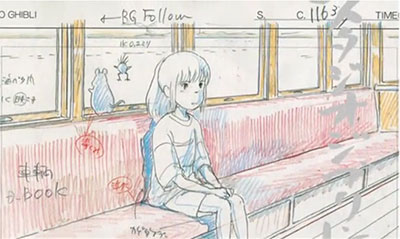 Exposition : dessins du Studio Ghibli