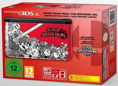 Bundle collector Nintendo 3DS XL Edition Super Smash Bros.