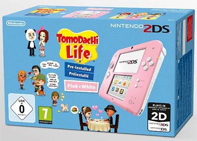 Pack Nintendo 2DS et Tomodachi