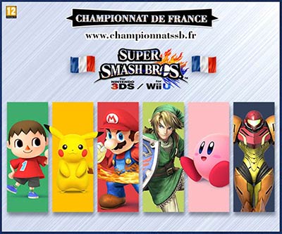 Le championnat de France Super Smash Bros.