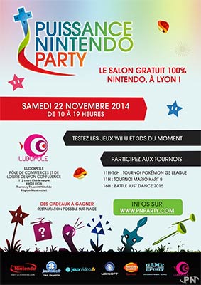L'affiche de Puissance Nintendo Party