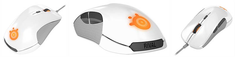Souris SteelSeries Rival White (image 2)