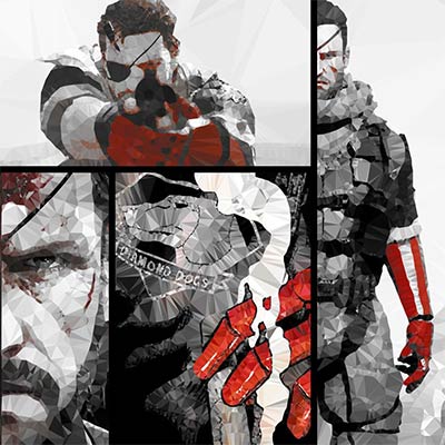 Metal Gear Solid V: The Phantom Pain - visuel de Ideealizse