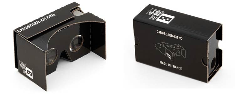 Cardboard-Kit : un casque de réalité virtuel à 20 euros