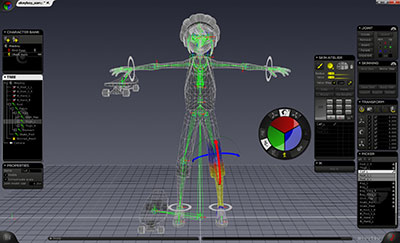akeytsu, logiciel d'animation 3D (image 2)