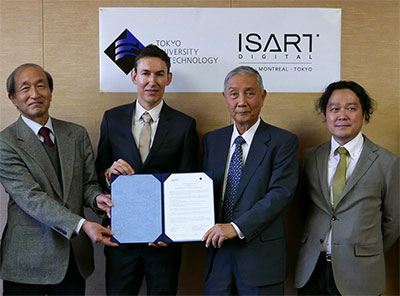 Isart Digital et la Tokyo University Of Technology signent un partenariat d'excellence