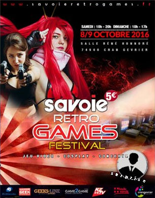 Savoie Retro Games Festival (affiche 2016)