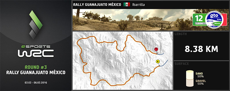 eSports WRC Round #3 - Le rallye du Mexique