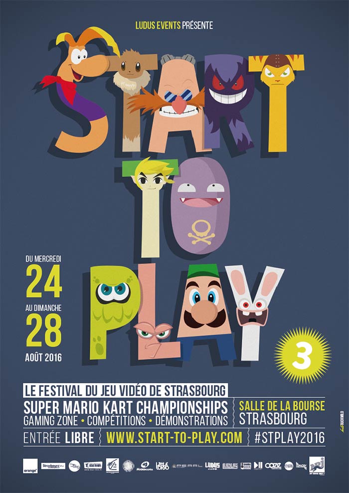 Start To Play 2016 - Le Festival du Jeu Vidéo de Strasbourg