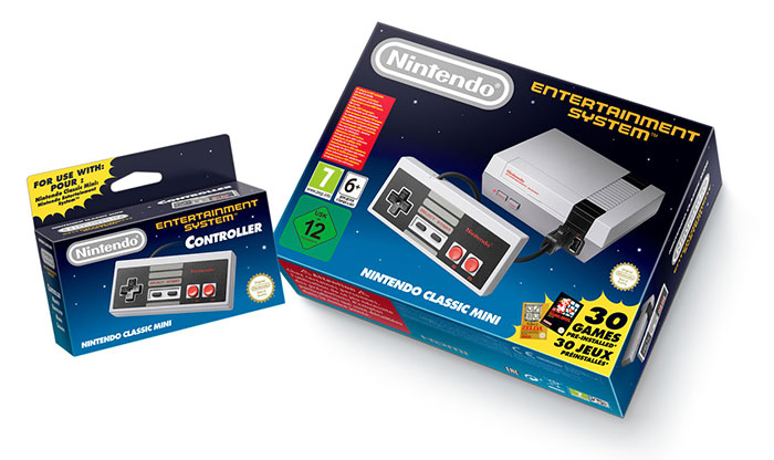 Console Nintendo Classic Mini : Nintendo Entertainment System (Packaging)