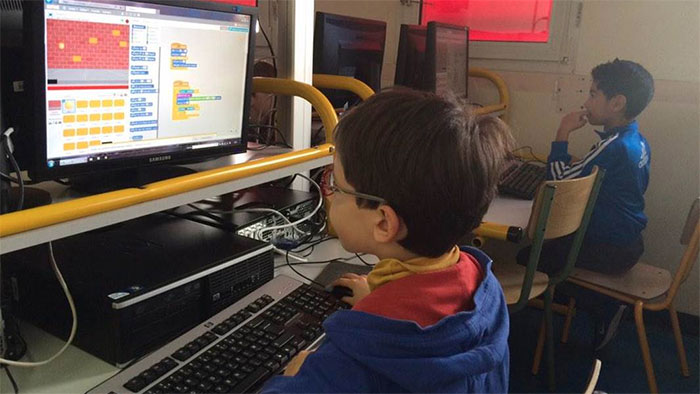 European Code week : A Issy 200 enfants codent chaque semaine