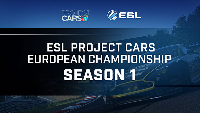 Championnat européen Project Cars avec l'ESL