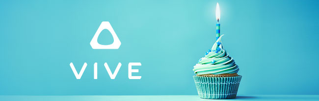 Vive Day : HTC Vive fête son premier anniversaire