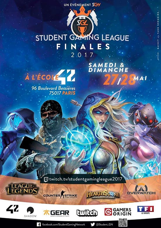 Student Gaming League 2017